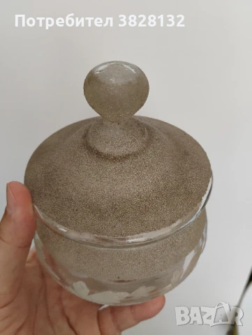 стара българска бонбониера/захарница, снимка 2 - Антикварни и старинни предмети - 50794152