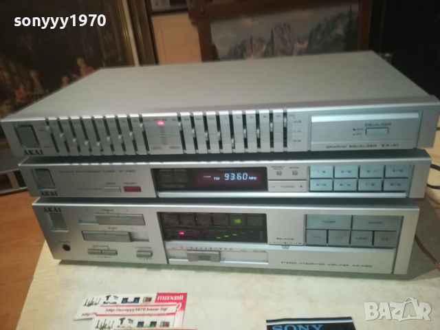 AKAI X3 MADE IN JAPAN-ВНОС SWISS 0807241103, снимка 3 - Ресийвъри, усилватели, смесителни пултове - 46508240