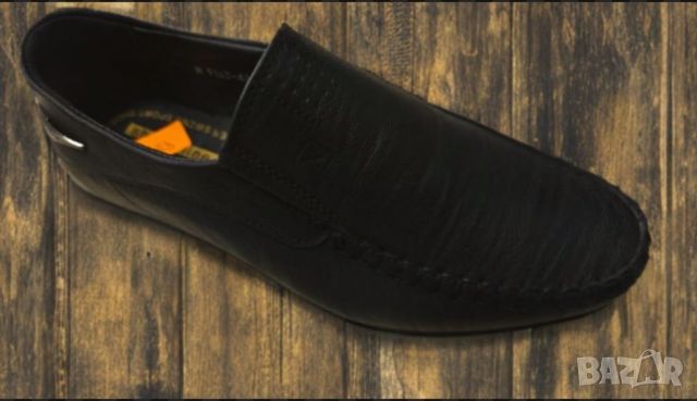 Официални мъжки кожени шити обувки, снимка 12 - Официални обувки - 46325016