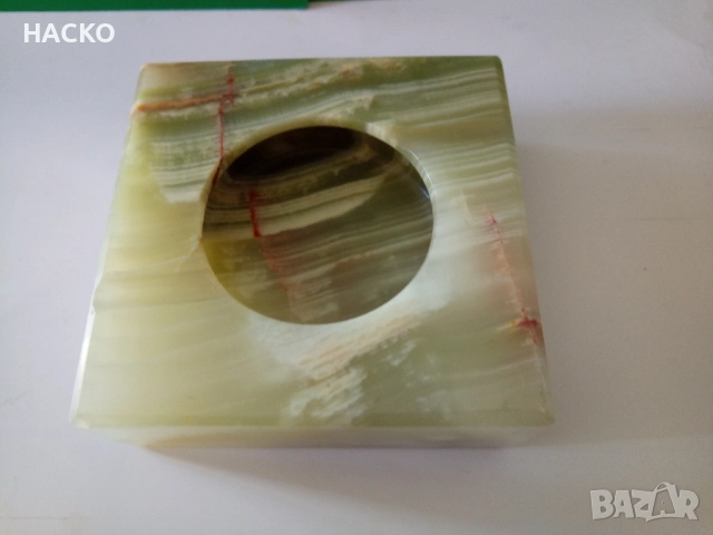 Истински ониксови пепелници, използвани, снимка 11 - Други - 52483337