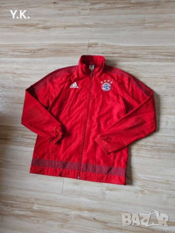 Оригинално мъжко горнище Adidas x F.C. Bayern Munchen / Season 15-16 (Training), снимка 2 - Спортни дрехи, екипи - 52094890