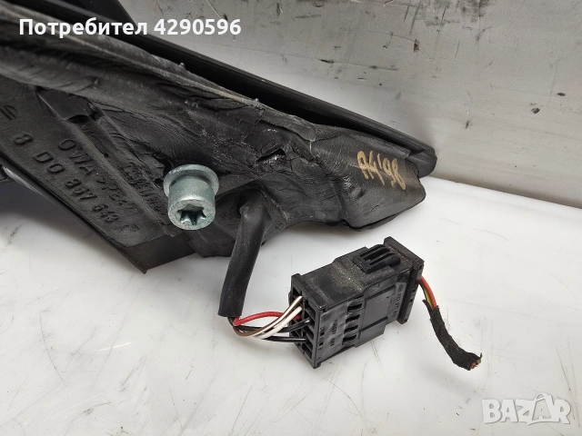 Ляво огледало за Audi A4 - b5 / Ауди А4 до 2001г., снимка 3 - Части - 54085564