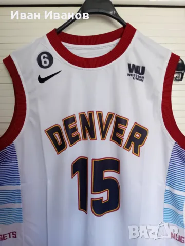 Чисто нов оригинален потник на Denver Nuggets - Nikola Jokic, снимка 10 - Баскетбол - 50424213