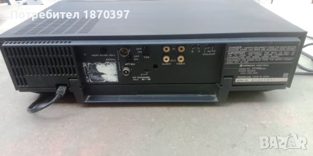 HITACHI VT-P60 записващо видео, снимка 3 - Друга електроника - 45463058