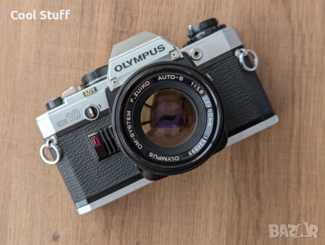 Фотоапарат Olympus om10 с обектив F.ZUIKO AUTO-S 1:1.8 f =50mm, снимка 7 - Фотоапарати - 51164214