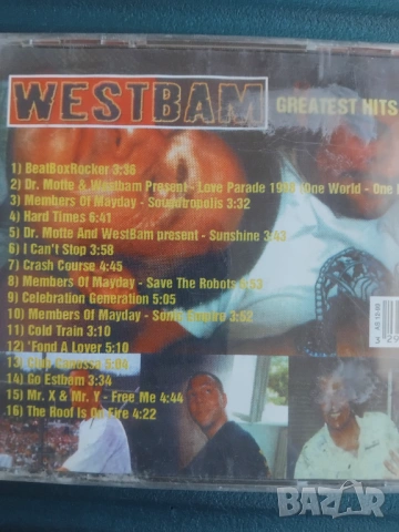 Westbam – Greatest Hits 2000 - матричен диск музика, снимка 2 - CD дискове - 54100279