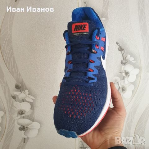 маратонки Nike Air Zoom Structure 20  номер 43,5-44, снимка 10 - Маратонки - 41365317