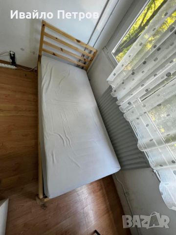 Легло с матрак, снимка 1 - Спални и легла - 45267516