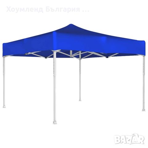  Gazebo сгъваема шатра с дизайн хармоник 3х3м, снимка 6 - Градински мебели, декорация  - 46052557