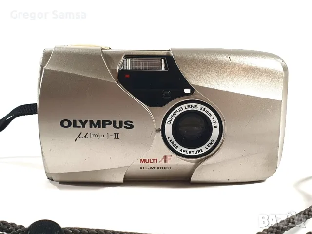 Фотоапарат Olympus Mju II 2 (Infinity Stylus Epic) 35mm Лентов Камера, снимка 2 - Фотоапарати - 48398173