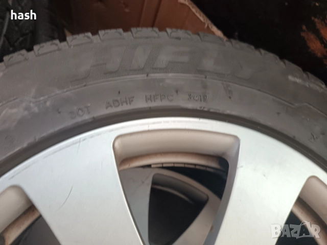 Джанти с фуми 5х112 Mercedes 17", снимка 12 - Гуми и джанти - 51548311