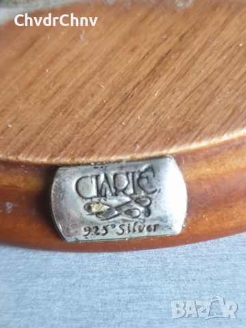 CIARTE Blackmoor статуетка посребрен резин 39см/италианска фигура на негър-войн/злато-сребро 925, снимка 13 - Статуетки - 52897142