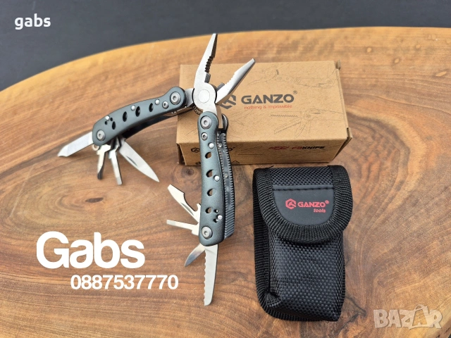 Мултифункционален инструмент Multi tool GANZO 2019S, снимка 3 - Екипировка - 53403910