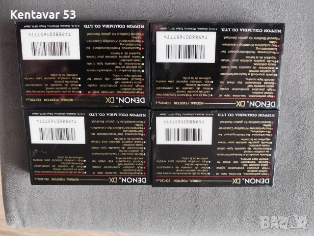 Аудио касети Denon DX60, снимка 2 - Аудио касети - 53614758