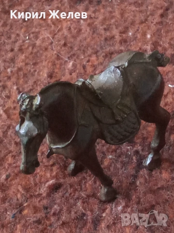 Малка бронзова фигурка на кон 🐎 54252, снимка 12 - Колекции - 53752634