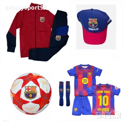 Ламин Ямал Памучен анцуг Блуза + Долнище сезон 25/26 Барселона Ново, снимка 4 - Футбол - 51528580