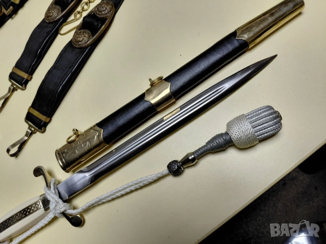 Кортик на Военноморския флот 10 обр.1951г., снимка 8 - Колекции - 52430277