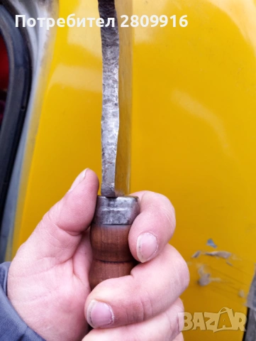 Стар немски сатър , снимка 2 - Антикварни и старинни предмети - 53888829