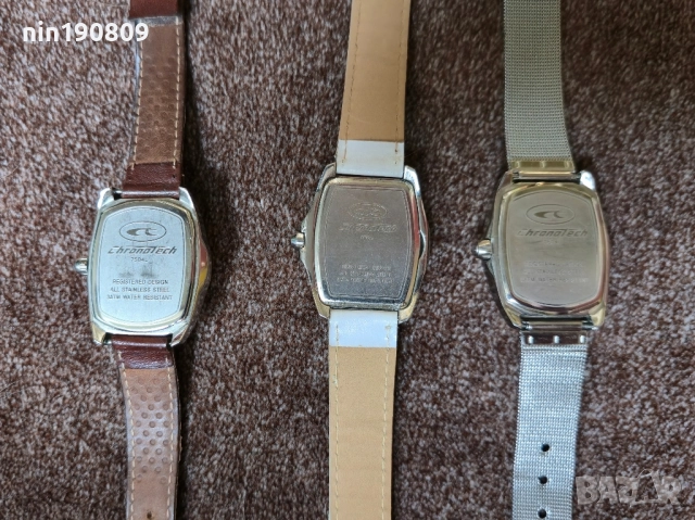 🔹 Лот часовници ChronoTech 🔹, снимка 2 - Мъжки - 51937297