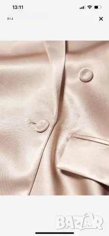 Нов блейзър Mango xs сатен, снимка 2 - Сака - 50040960