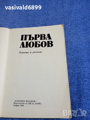 "Първа любов - повести и разкази", снимка 4 - Художествена литература - 54239398