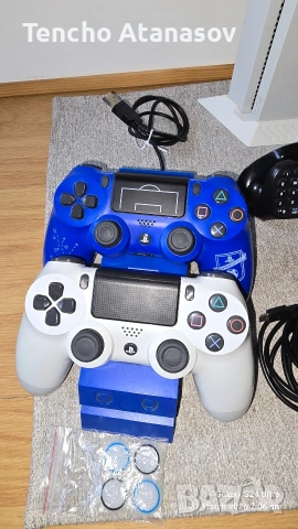 Sony PlayStation 4 Slim Glacier White, снимка 3 - PlayStation конзоли - 54169104