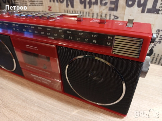 Касетофон "Grundig"RR340 Stereo, снимка 8 - Радиокасетофони, транзистори - 52050585