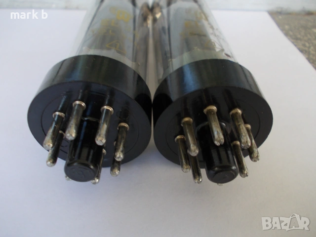 Радиолампи чифт EL34 RFT, снимка 4 - Други - 53071880