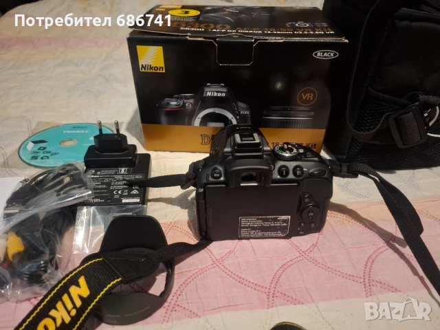 Фотоапарат Nikon D5300, снимка 4 - Фотоапарати - 53243988