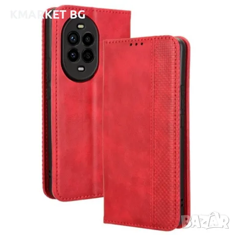 Huawei nova 13 Pro 5G Retro Texture Wallet Калъф и Протектор, снимка 3 - Калъфи, кейсове - 49197127