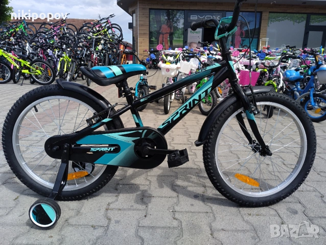 SPRINT Велосипед 20" CASPER черен, снимка 12 - Велосипеди - 53773155