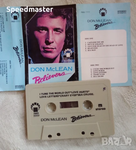 Don McLean - Believers, снимка 2 - Аудио касети - 51377804