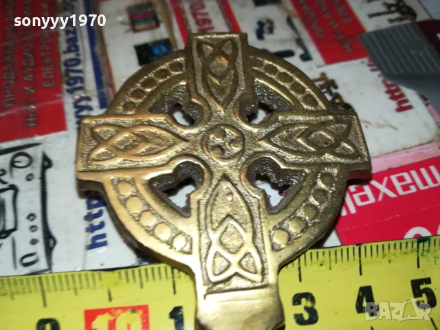 НОЖ ЗА КОЛЕКЦИЯ ПИСМА-МЕД МЕСИНГ-ВНОС ФРАНЦИЯ 1507250951, снимка 12 - Антикварни и старинни предмети - 51024202