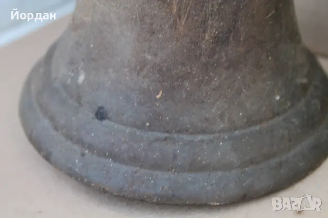 Бронзова камбана и стойка котва, снимка 6 - Антикварни и старинни предмети - 50349285