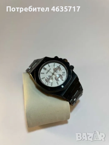 Часовник Seiko Royal Chrono Black (mod), снимка 2 - Мъжки - 52220297