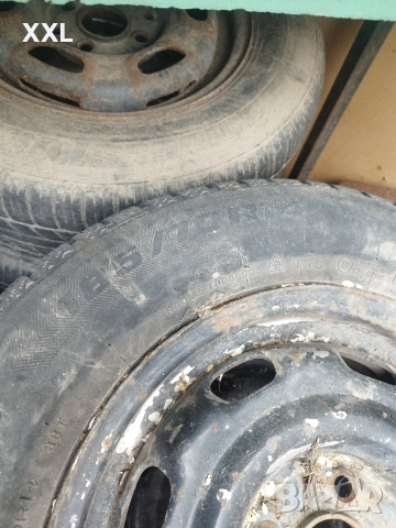 Гуми с джанти 14 цола за Golf 3 , снимка 2 - Гуми и джанти - 54236092