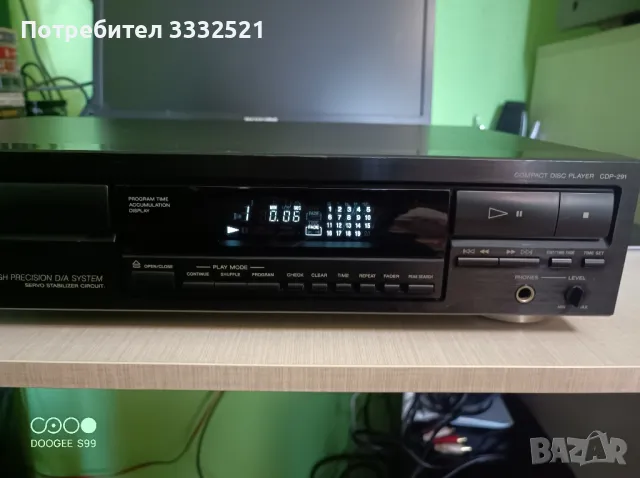 CD player Sony CDP-291, снимка 1