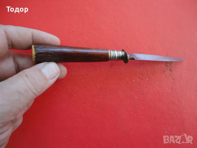 Невероятен ловен нож Hubеrtus Solingen, снимка 7 - Ножове - 49606548