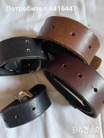 Дамски / мъжки колани естествена кожа