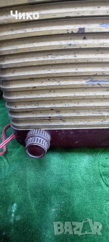 Старо бакелитово лампово радио"Пионер", снимка 4 - Антикварни и старинни предмети - 54118275