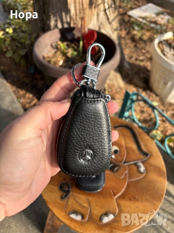 Мъжки ключодържател от естествена кожа, снимка 2 - Други - 53689361