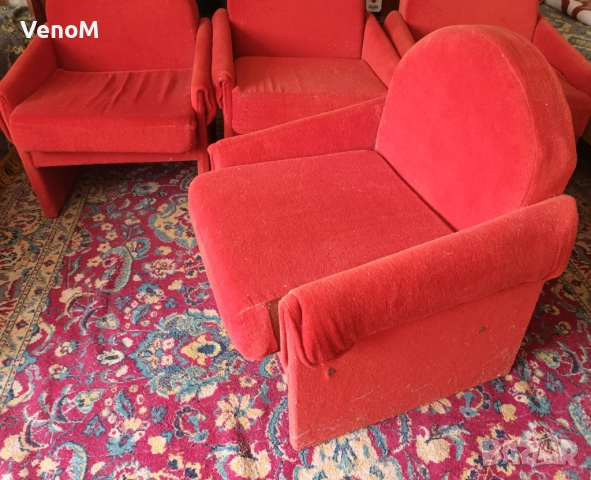 Фотьойл от соц заведение стол от кафе бар вариете аперитив, снимка 2 - Антикварни и старинни предмети - 51806987