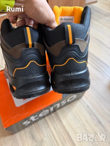 Мъжки боти от ест. кожа RULER S3S SR BROWN/BLACK !42 н, снимка 5 - Мъжки боти - 51838990