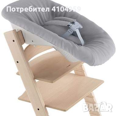 Stokke приставка за новородено за столче Tripp Trapp - Grey -, снимка 1 - Други - 46280563