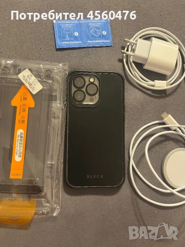 iPhone 13 Pro 128 gb графит + MagSafe зарядно, снимка 2 - Apple iPhone - 53914507
