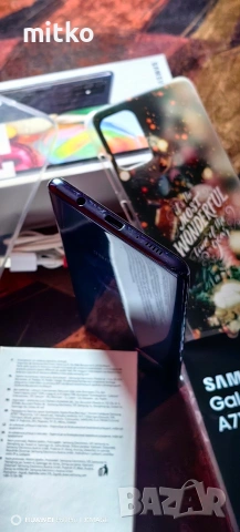 SAMSUNG GALAXY A71-Перфектно състояние.Пълен комплект+подаръци, снимка 14 - Samsung - 53814528