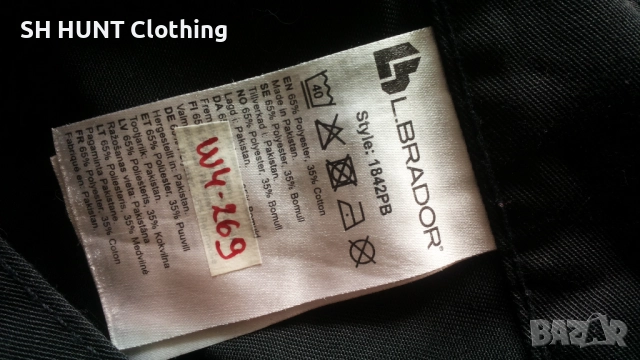L.Brador 1842PB Stretch Work Trousers 50 / L работен панталон с от части еластична материя W4-269, снимка 17 - Панталони - 52111300