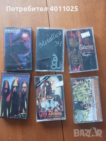 Лот 90 оригинални метал касетки, снимка 9 - Аудио касети - 50738443