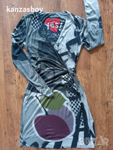 DESIGUAL multicoloured dress - дамска рокля р-р М, снимка 2 - Рокли - 53574168