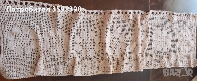 Перде на една кука 116×32 см.